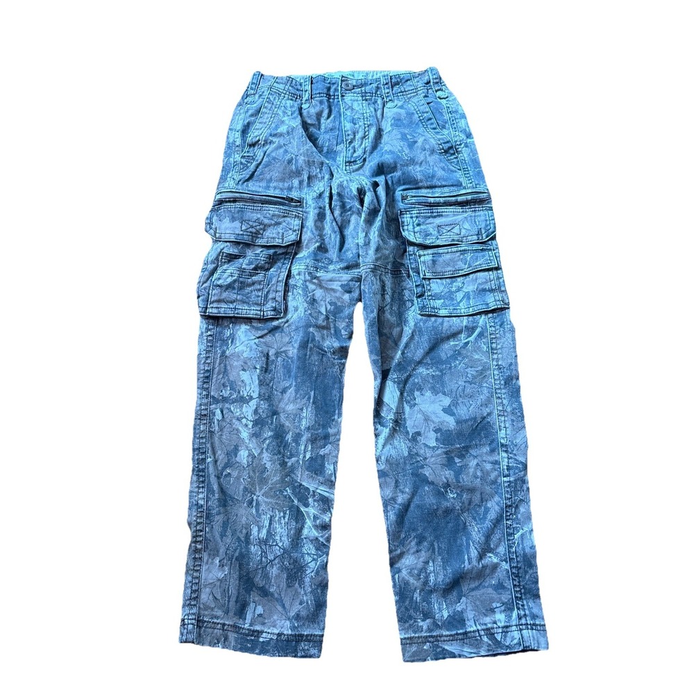 Hollister Women's Camo Pants Loose Baggy 26x30